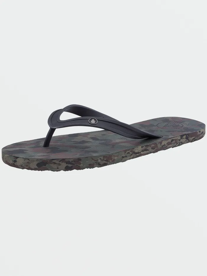 Volcom Sandals Rocker 2 Solid Sandals 8211 Dark Camo Dark Camo 8211 Mens