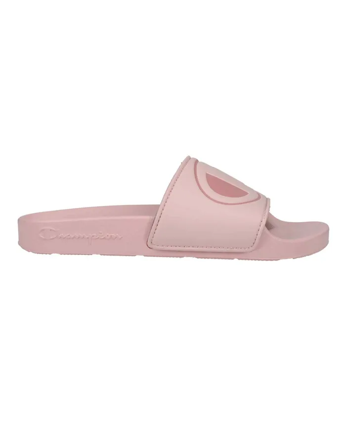 Women039S Ipo Slides Hush Pinkrose Pink Women Champion Lifestyle