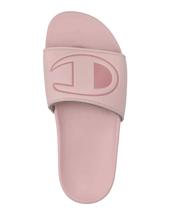 Women039S Ipo Slides Hush Pinkrose Pink Women Champion Lifestyle