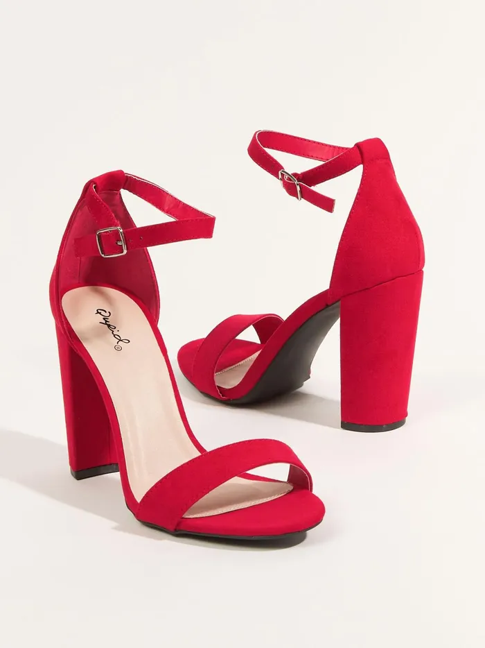 Women Altar039d State Heels Clara Suede Heel Red