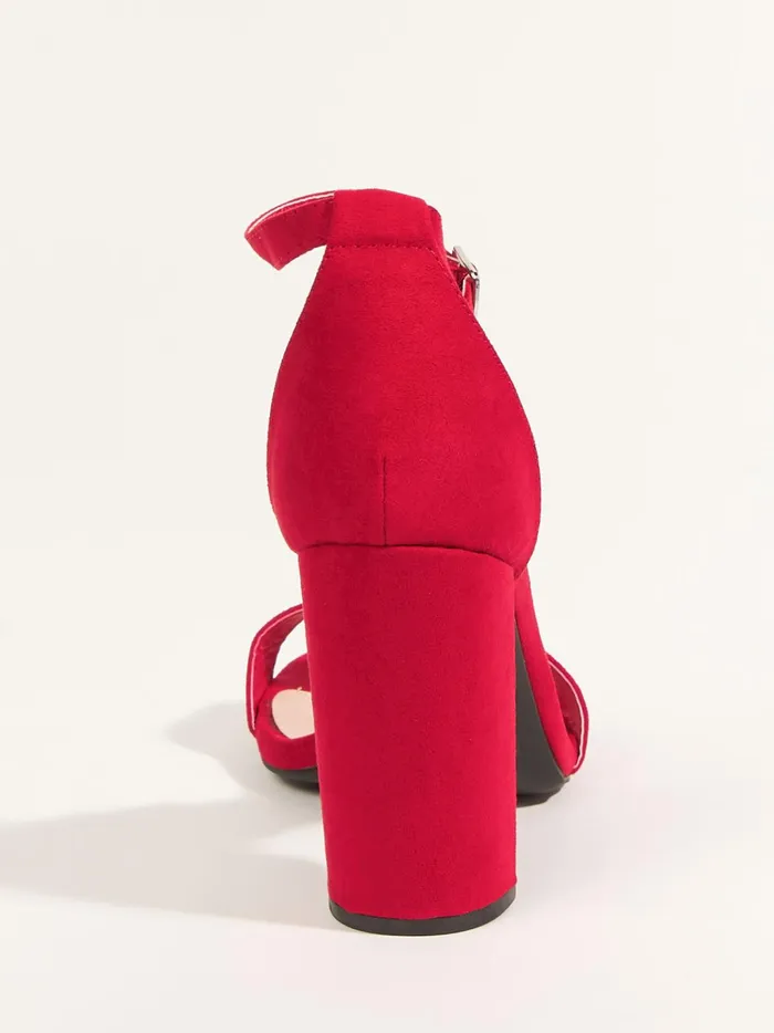 Women Altar039d State Heels Clara Suede Heel Red