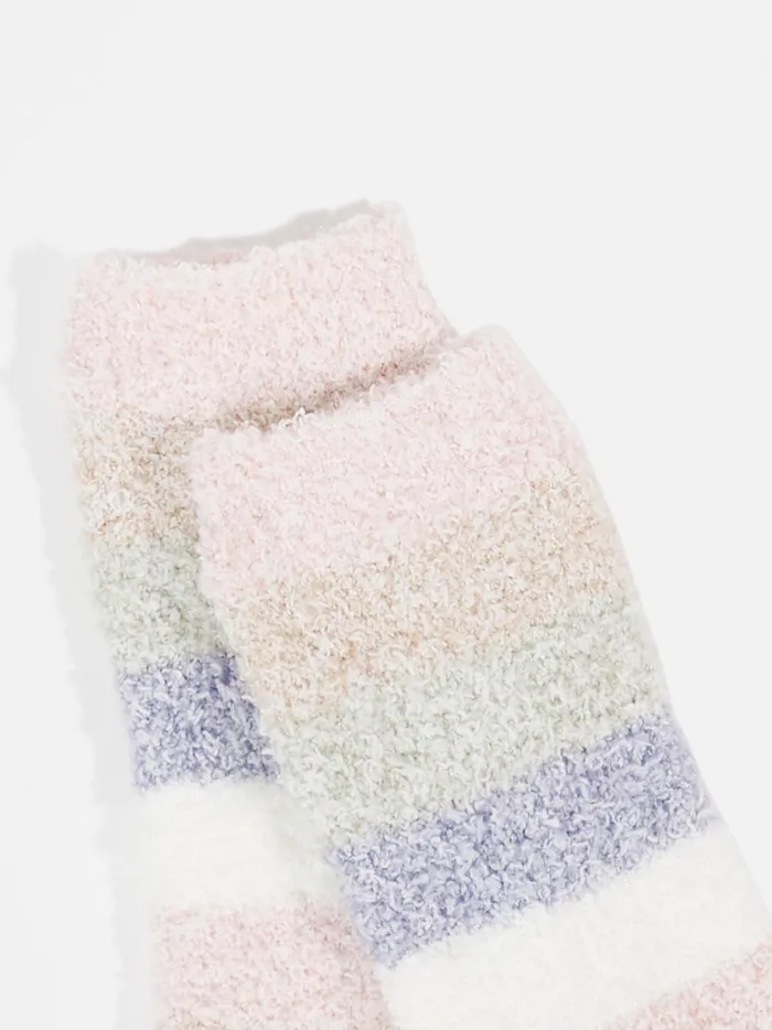 Women Altar039d State Socks Color Block Striped Cozy Socks Multi