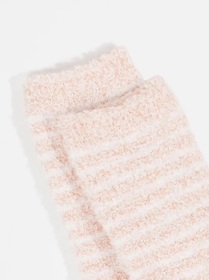 Women Altar039d State Socks Striped Cozy Socks Blush