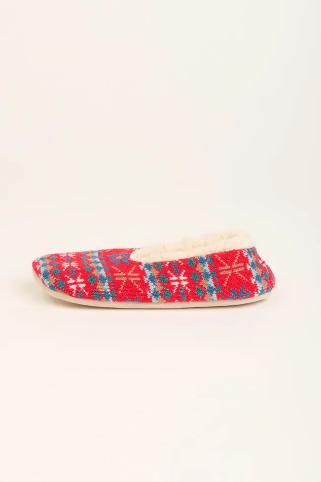 Women Brakeburn Slippers Red Please Bring Wine Slipper Socks