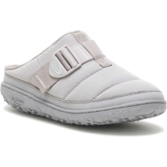 Women Chaco Clogs and SlipOns Ramble Puff Clog Ash Gray