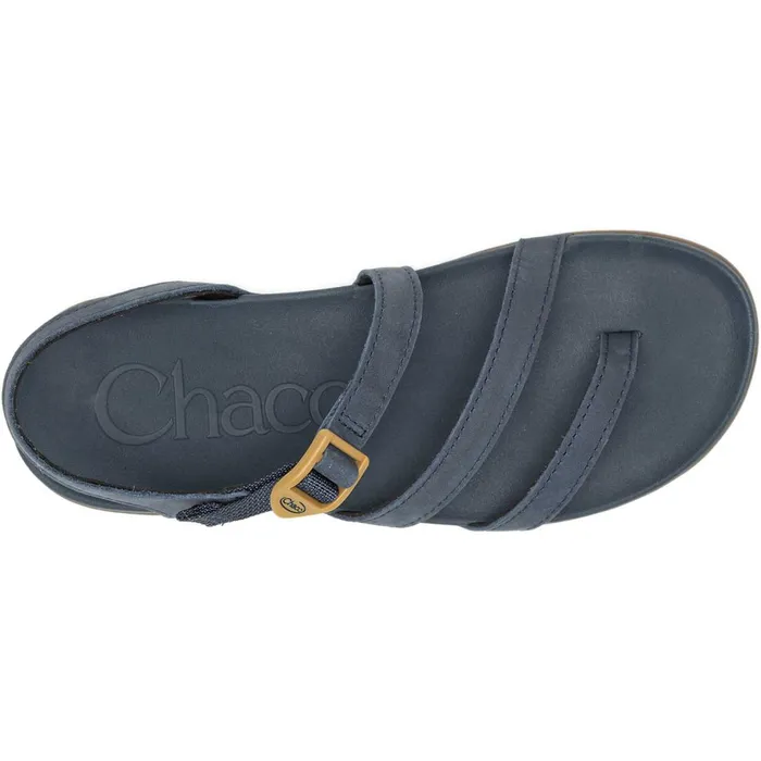 Women Chaco Sandals Lowdown Strappy Sandal Navy