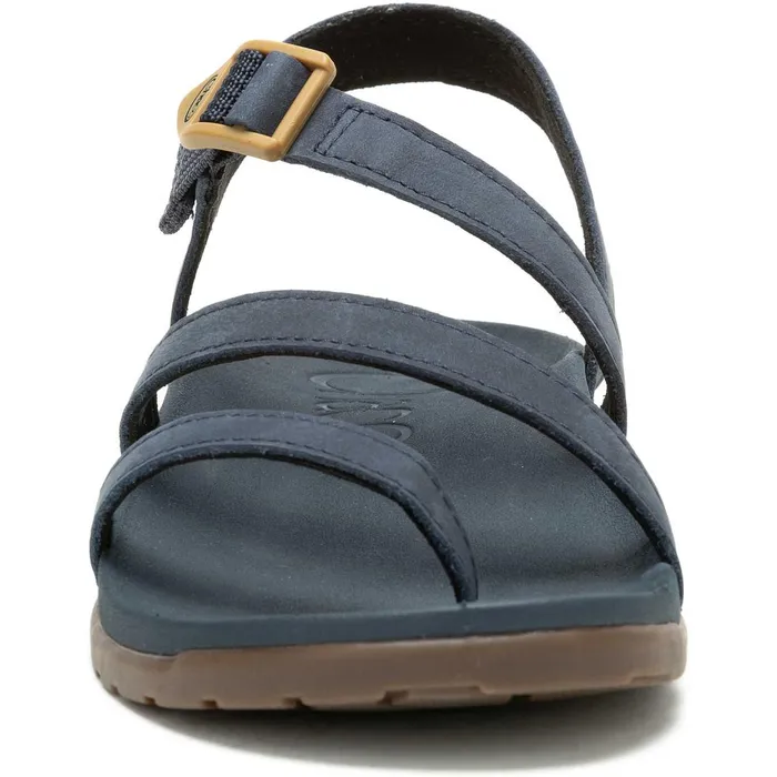 Women Chaco Sandals Lowdown Strappy Sandal Navy