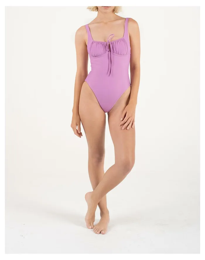 Women GALAMAAR Chemise One Piece Pink Madewell Swim