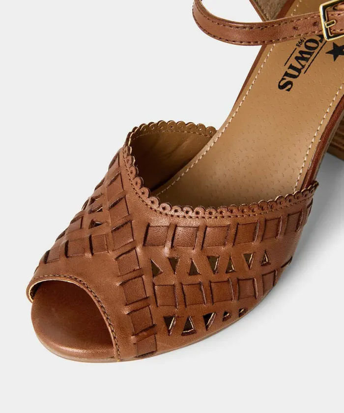 Women Joe Browns San Marco Leather Shoes Cognac Women Joe Browns San Marco Leather Shoes Cognac