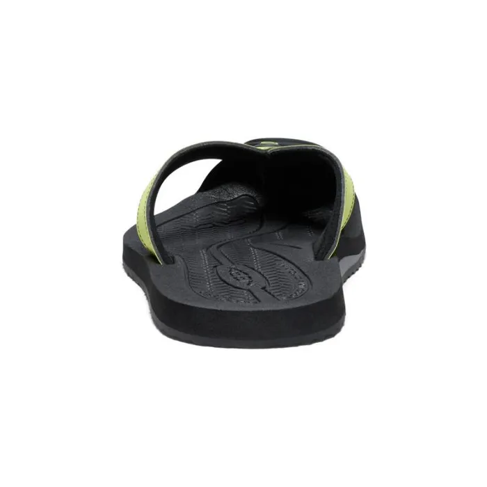 Women KEEN Casual Barbados Daiquiri GreenBlack Leather FlipFlop Women KEEN Casual Barbados Daiquiri GreenBlack Leather FlipFlop