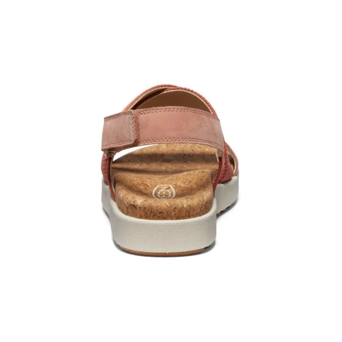 Women KEEN Casual Elle Criss Cross Baked ClayCork Sandal Women KEEN Casual Elle Criss Cross Baked ClayCork Sandal