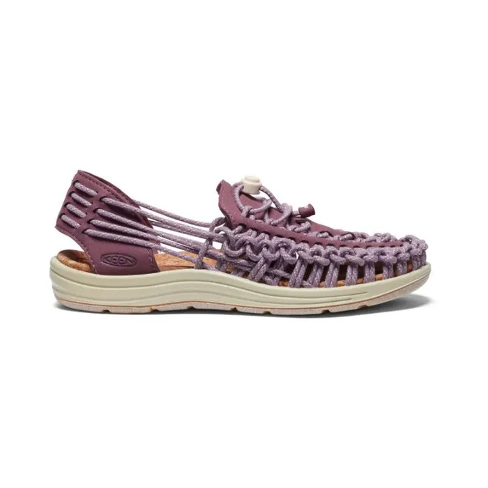 Women KEEN Casual UNEEK II Harvest Rose BrownBirch Sandal