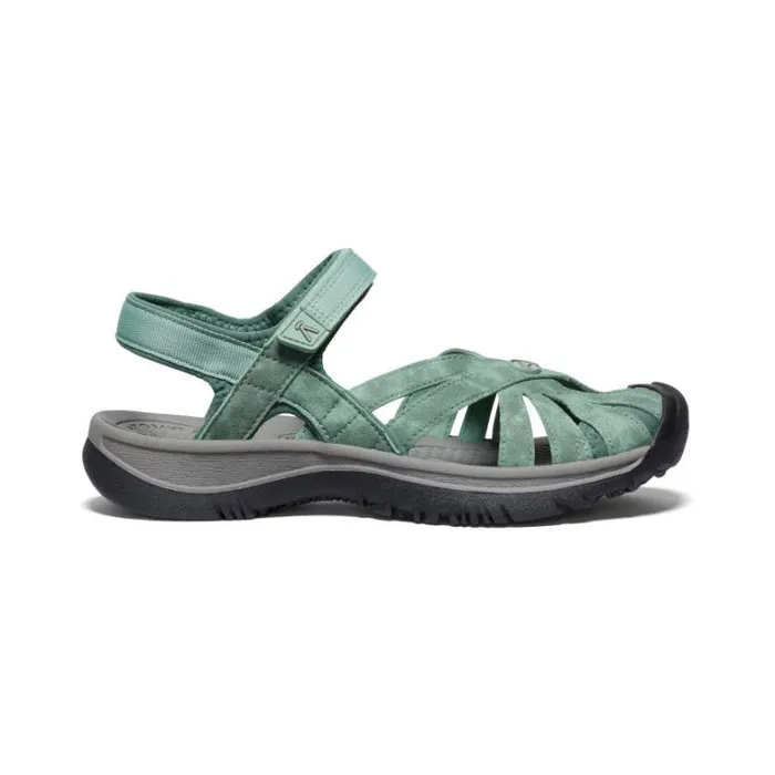 Women KEEN Hike Rose Sandal Granite GreenDrizzle Closed Toe Sandal
