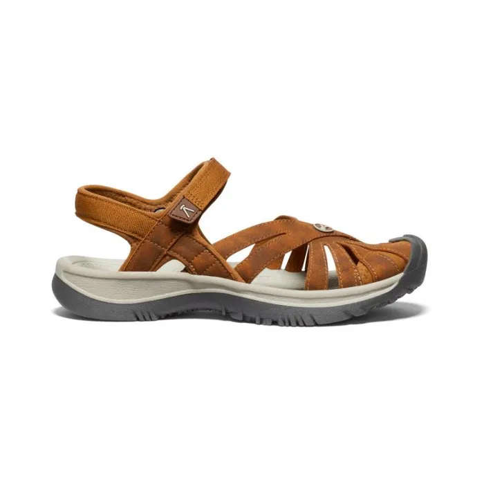 Women KEEN Sandals Rose Sandal Roasted PecanBirch Closed Toe Sandal