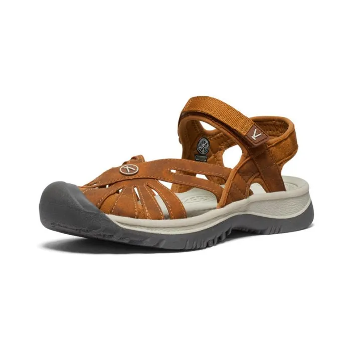 Women KEEN Sandals Rose Sandal Roasted PecanBirch Closed Toe Sandal Women KEEN Sandals Rose Sandal Roasted PecanBirch Closed Toe Sandal