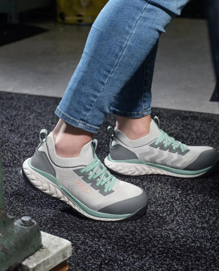 Women KEEN Shoes Arvada Shift CarbonFiber Toe Reef WatersLegion Blue Work Slipon Women KEEN Shoes Arvada Shift CarbonFiber Toe Reef WatersLegion Blue Work Slipon
