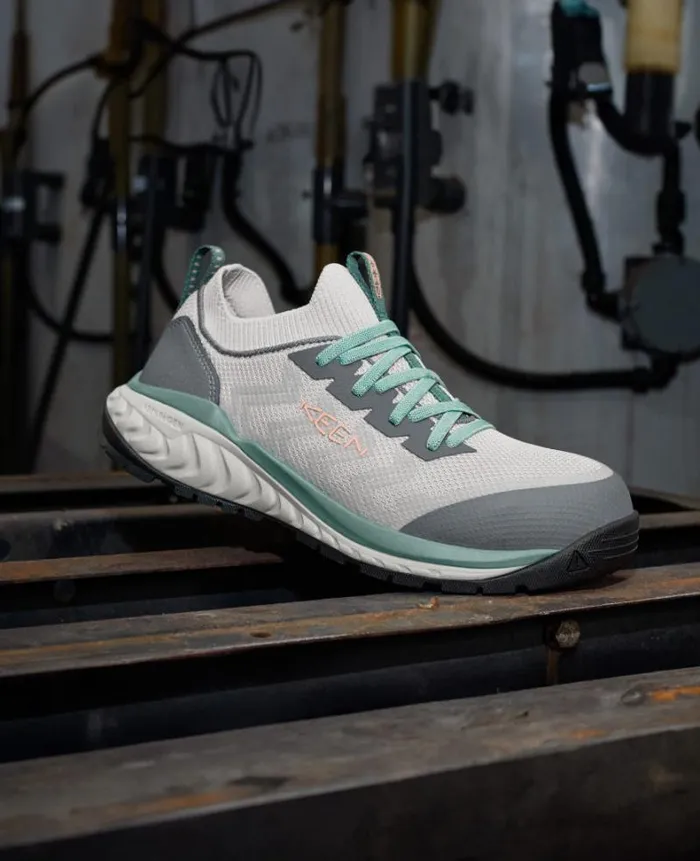 Women KEEN Shoes Arvada Shift CarbonFiber Toe Reef WatersLegion Blue Work Slipon Women KEEN Shoes Arvada Shift CarbonFiber Toe Reef WatersLegion Blue Work Slipon
