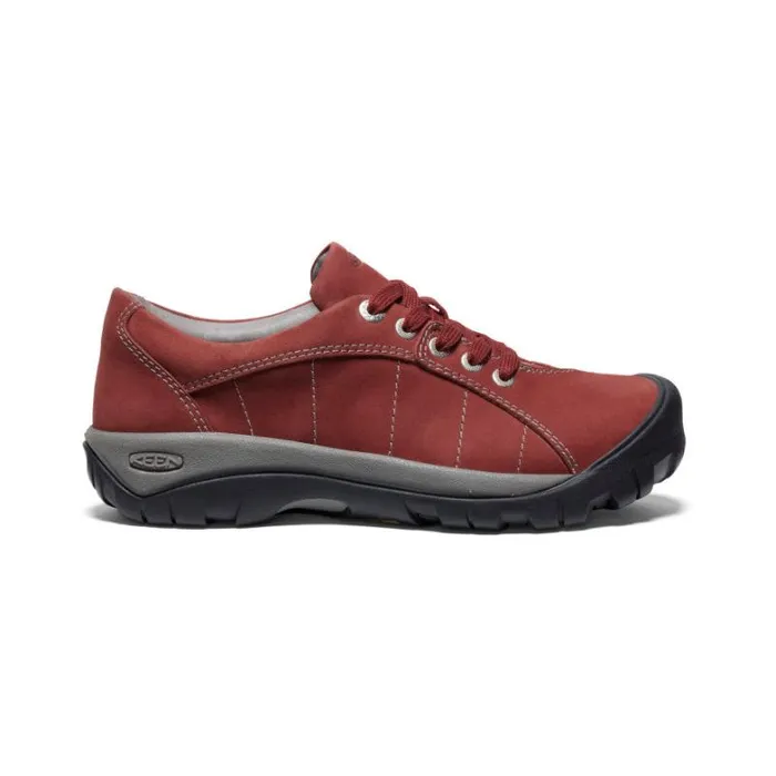 Women KEEN Shoes Presidio Fired Brick Leather Oxford