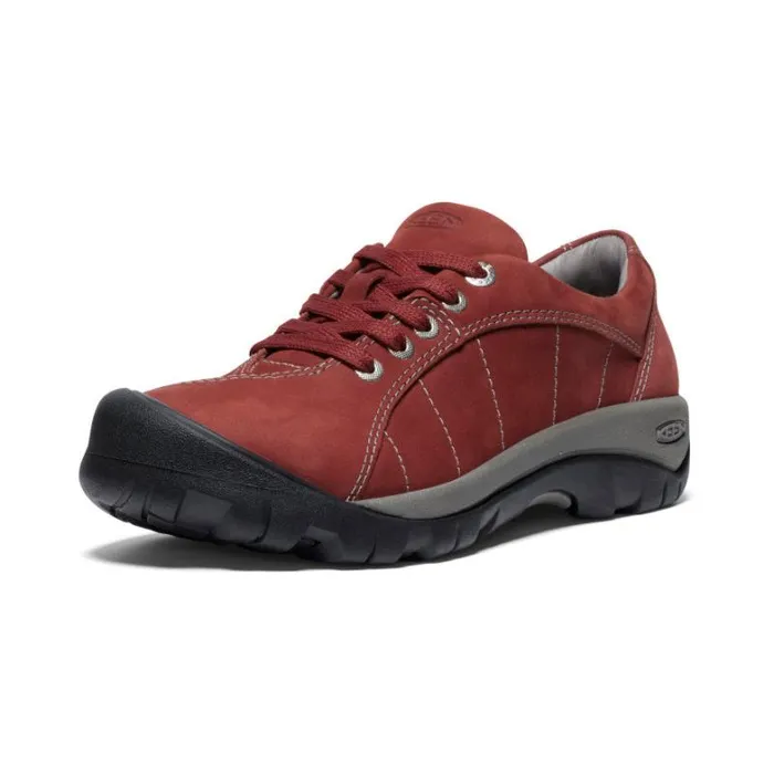 Women KEEN Shoes Presidio Fired Brick Leather Oxford Women KEEN Shoes Presidio Fired Brick Leather Oxford