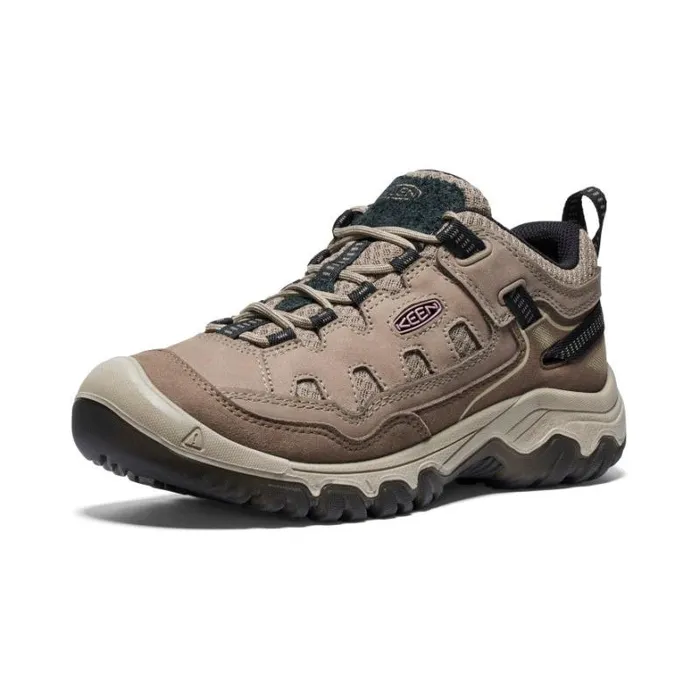 Women KEEN Shoes Targhee IV Vent BrindleNostalgia Rose Leather Hiking Shoe Women KEEN Shoes Targhee IV Vent BrindleNostalgia Rose Leather Hiking Shoe