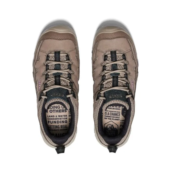 Women KEEN Shoes Targhee IV Vent BrindleNostalgia Rose Leather Hiking Shoe Women KEEN Shoes Targhee IV Vent BrindleNostalgia Rose Leather Hiking Shoe