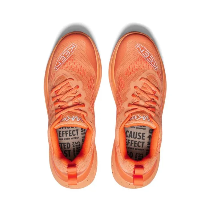 Women KEEN Shoes WK400 Tangerine Leather Walking Shoe Women KEEN Shoes WK400 Tangerine Leather Walking Shoe