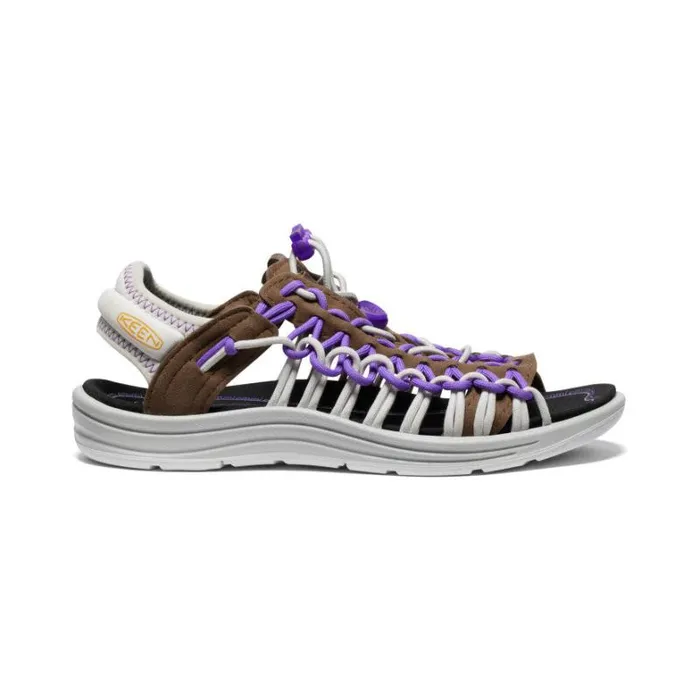 Women KEEN Water UNEEK II OT Dark EarthTillandsia Purple Open Toe Sandal