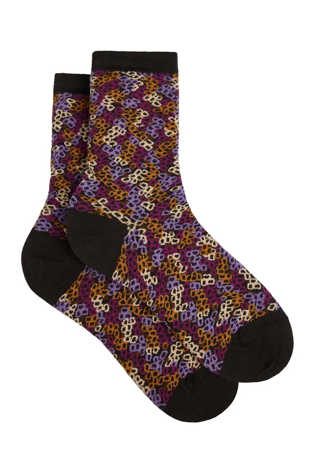 Women Socks Wesley Autumn Chaussettes Coton Multicolore Des Petits Hauts Shoes and Socks Women Socks Wesley Autumn Chaussettes Coton Multicolore Des Petits Hauts Shoes and Socks