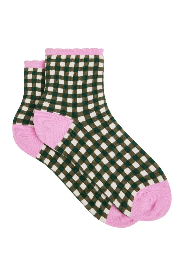 Women Socks Willem Vichy Epicea Chaussettes Coton Vichy Des Petits Hauts Shoes and Socks Women Socks Willem Vichy Epicea Chaussettes Coton Vichy Des Petits Hauts Shoes and Socks