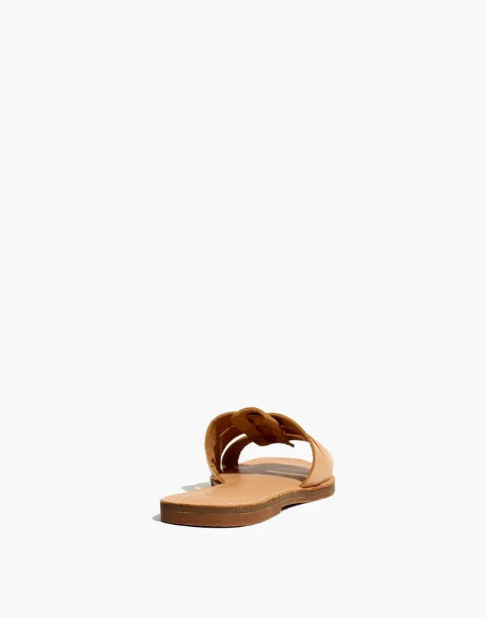 Women The Boardwalk Fisherman Slide Sandal In Leather Ashen Sand Madewell Sandals Women The Boardwalk Fisherman Slide Sandal In Leather Ashen Sand Madewell Sandals