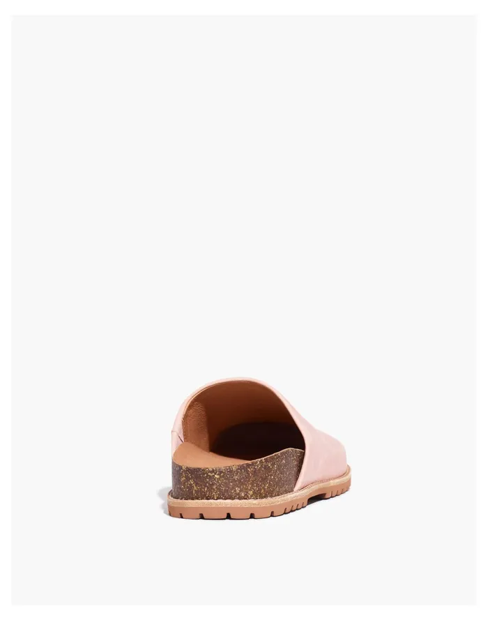 Women The Layne Clog Mule In Nubuck Dusty Blush Madewell Flats Women The Layne Clog Mule In Nubuck Dusty Blush Madewell Flats
